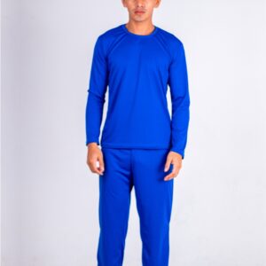 Conjunto Camisa UV + Calça - Azul