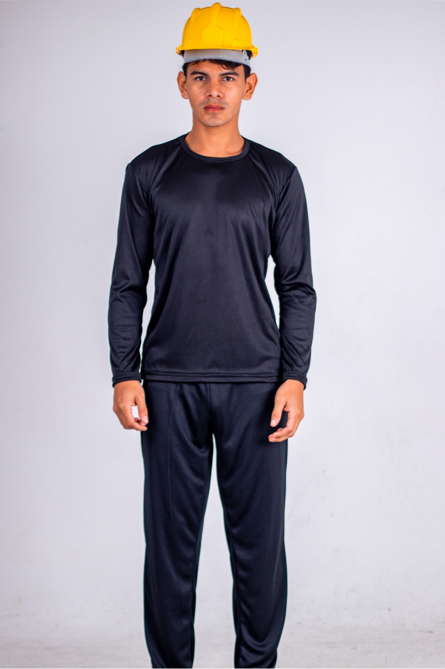 Conjunto Camisa UV + Calça - Preto